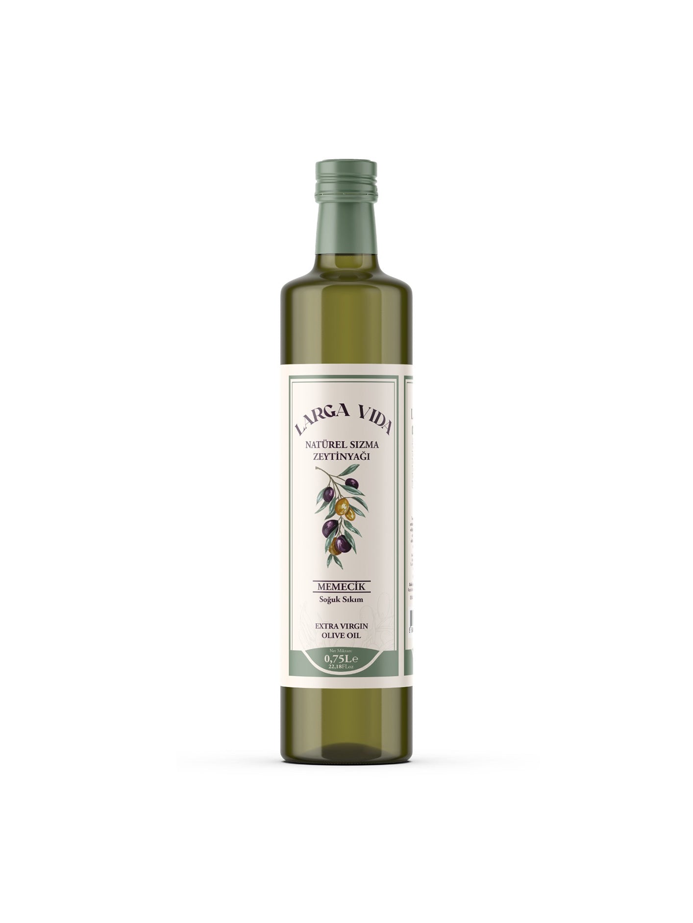Natürel Soğuk Sıkım Zeytinyağı 750ml